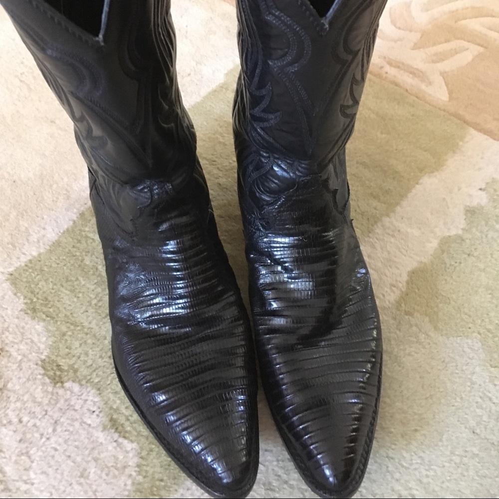 Justin Alligator Cowboy Boots